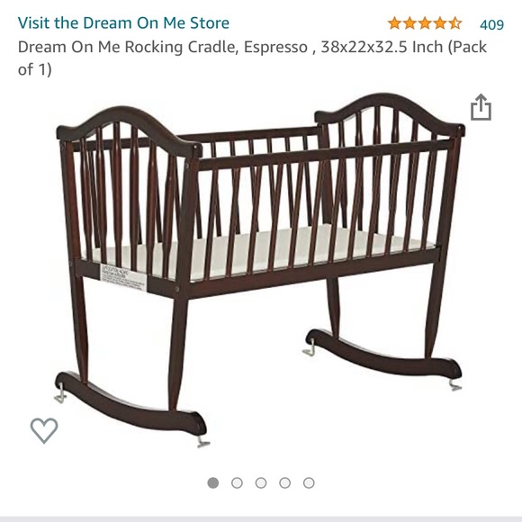 Wooden bassinet, Almost brand new! - Picture 1 of 1